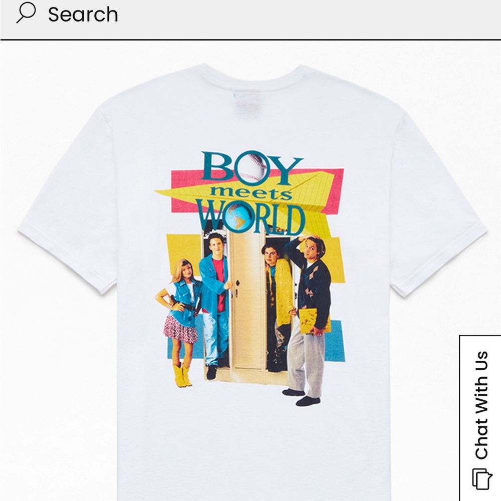 New with Tags PacSun Boy Meets World T-Shirt
